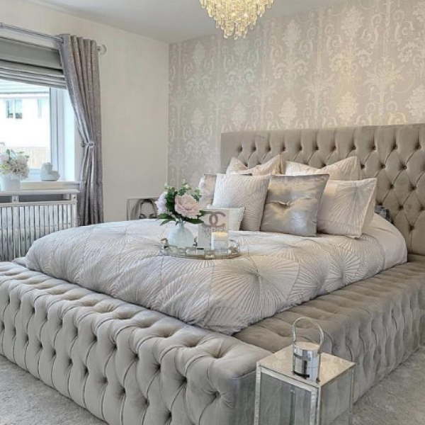 LIT CAPITONNÉ ÉLÉGANCE