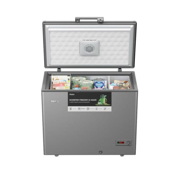 CONGELATEUR HAIER HORIZONTAL 400LITRES INVERTER GRIS 328VS