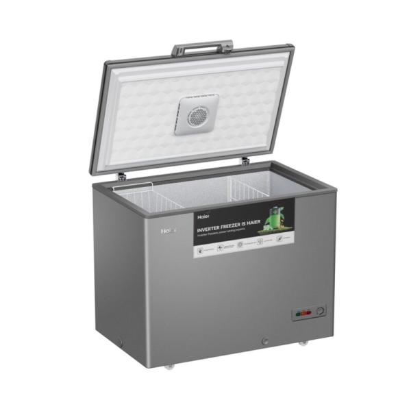 CONGELATEUR HAIER HORIZONTAL 450LITRES INVERTER GRIS 368VS