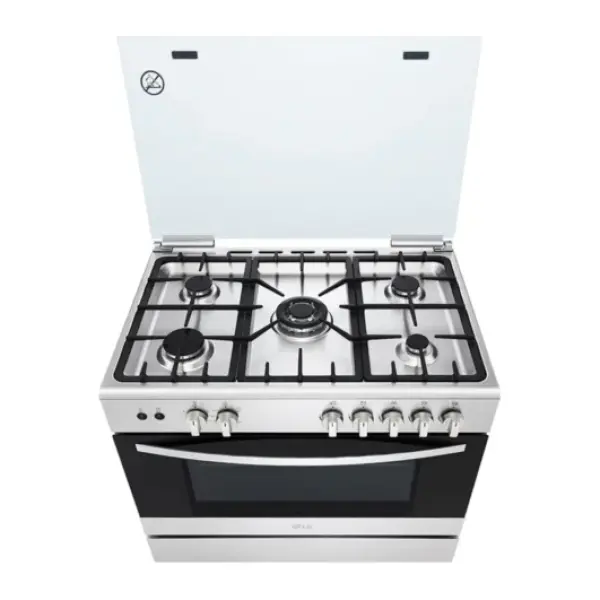 CUISINIERE LG 5FEUX 90X60 GRIS FA415RMA