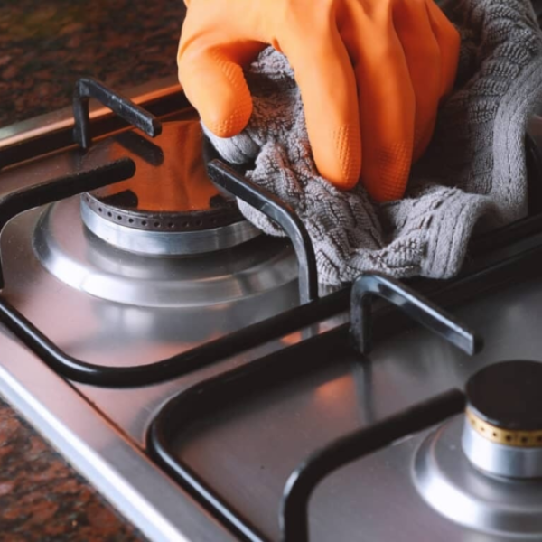 CUISINIERE SMART TECHNOLOGY 4FEUX 50X50 INOX STC5050PA