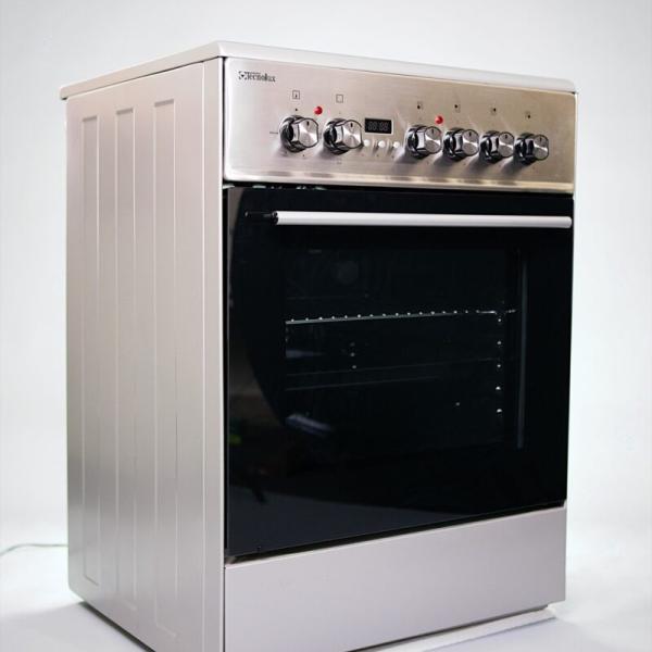 CUISINIERE TECHNOLUX INDUCTION 4FEUX ELECTRIQUE 60X60 GRIS TCX66FSXVTC