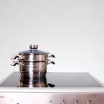 CUISINIERE TECHNOLUX INDUCTION 4FEUX ELECTRIQUE 60X60 GRIS TCX66FSXVTC