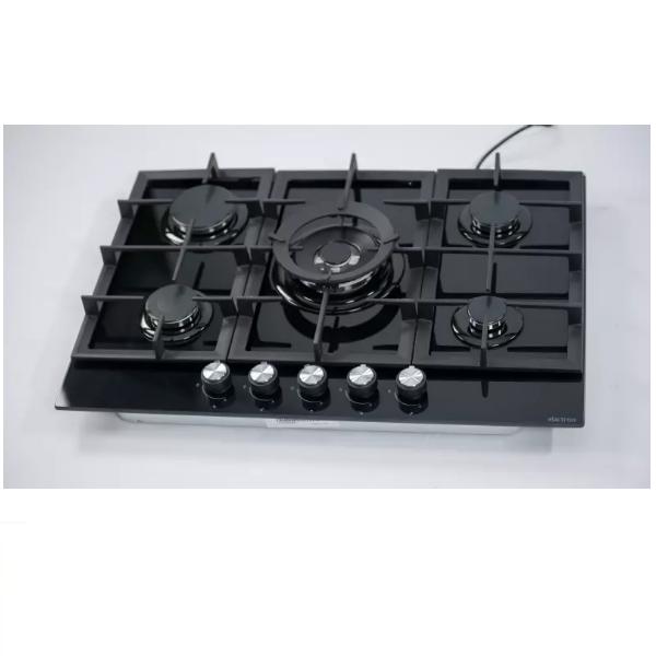 PLAQUE ELACTRON ENCASTRABLE 5FEUX 90X60 A GAZ MIRROIR BL045