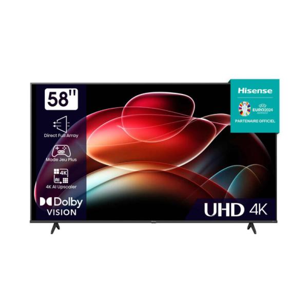 TELEVISEUR HISENSE 58 » LED UHD 4K SMART VIDAA 58A6K