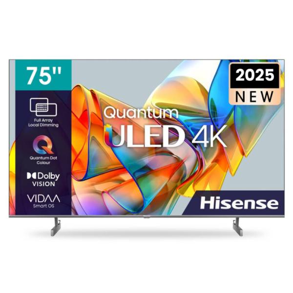 TELEVISEUR HISENSE 75 »SMART VIDAA ULED QUANTUM DOT 4K 75U7H