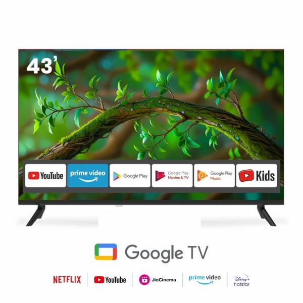 TELEVISEUR 43'' POUCES TEKO GOOGLE TV 43V6WEGTW